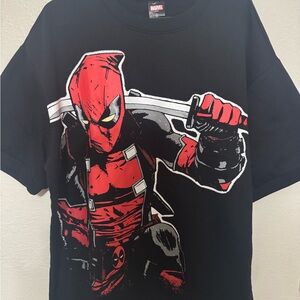 Marvel Deadpool Men’s Black Sweatshirt Size XL